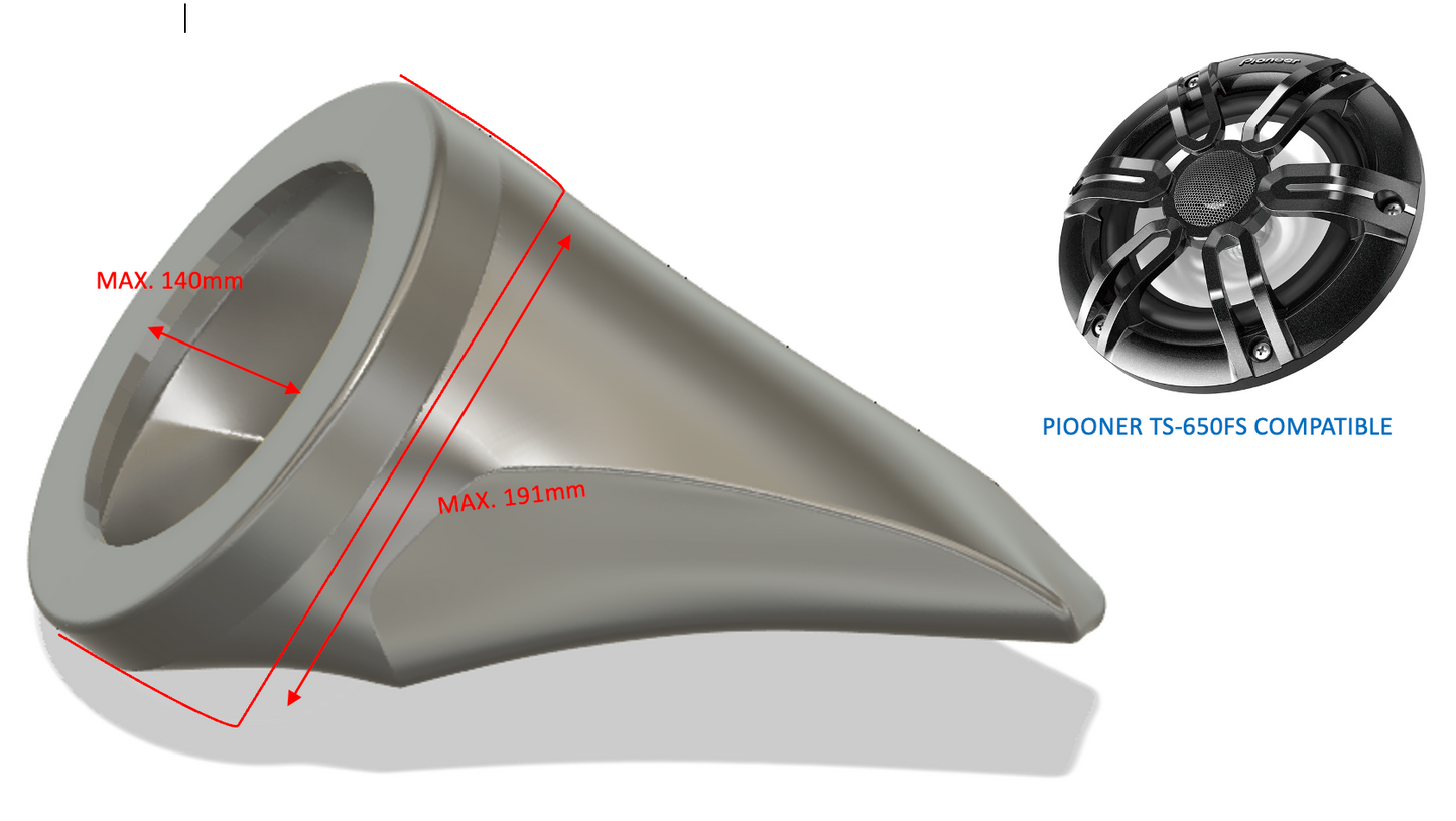 Boîtiers de haut-parleurs et de système audio Sea-Doo GTI 2009 6,5"