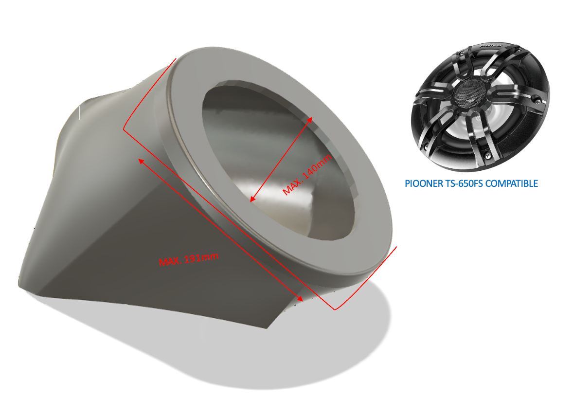 Boîtiers pour haut-parleurs et systèmes audio Yamaha VX 2015-2020