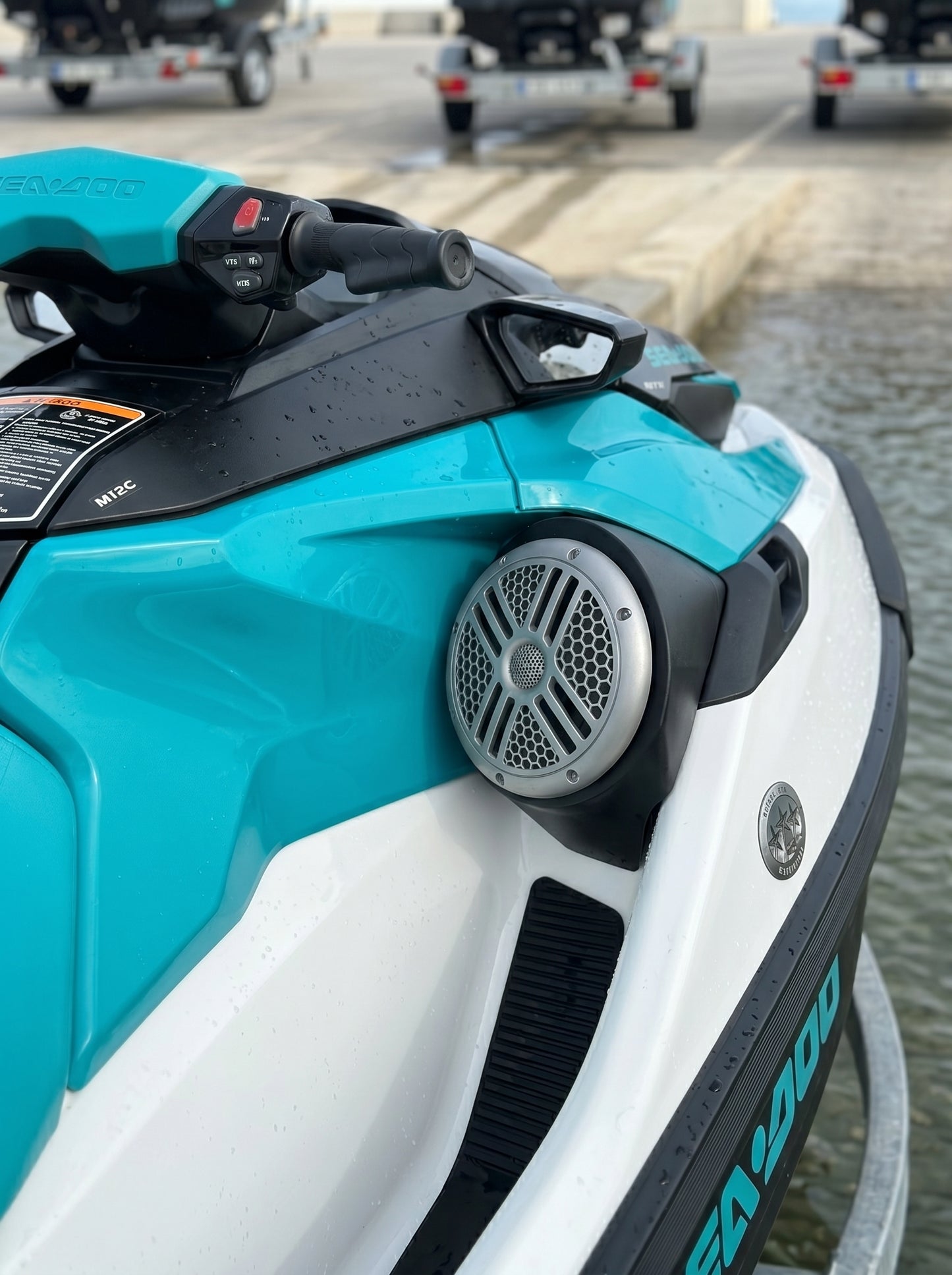 Sea Doo RXT GTX 2020-2026 Carcasas para altavoces y sistemas de audio 8"
