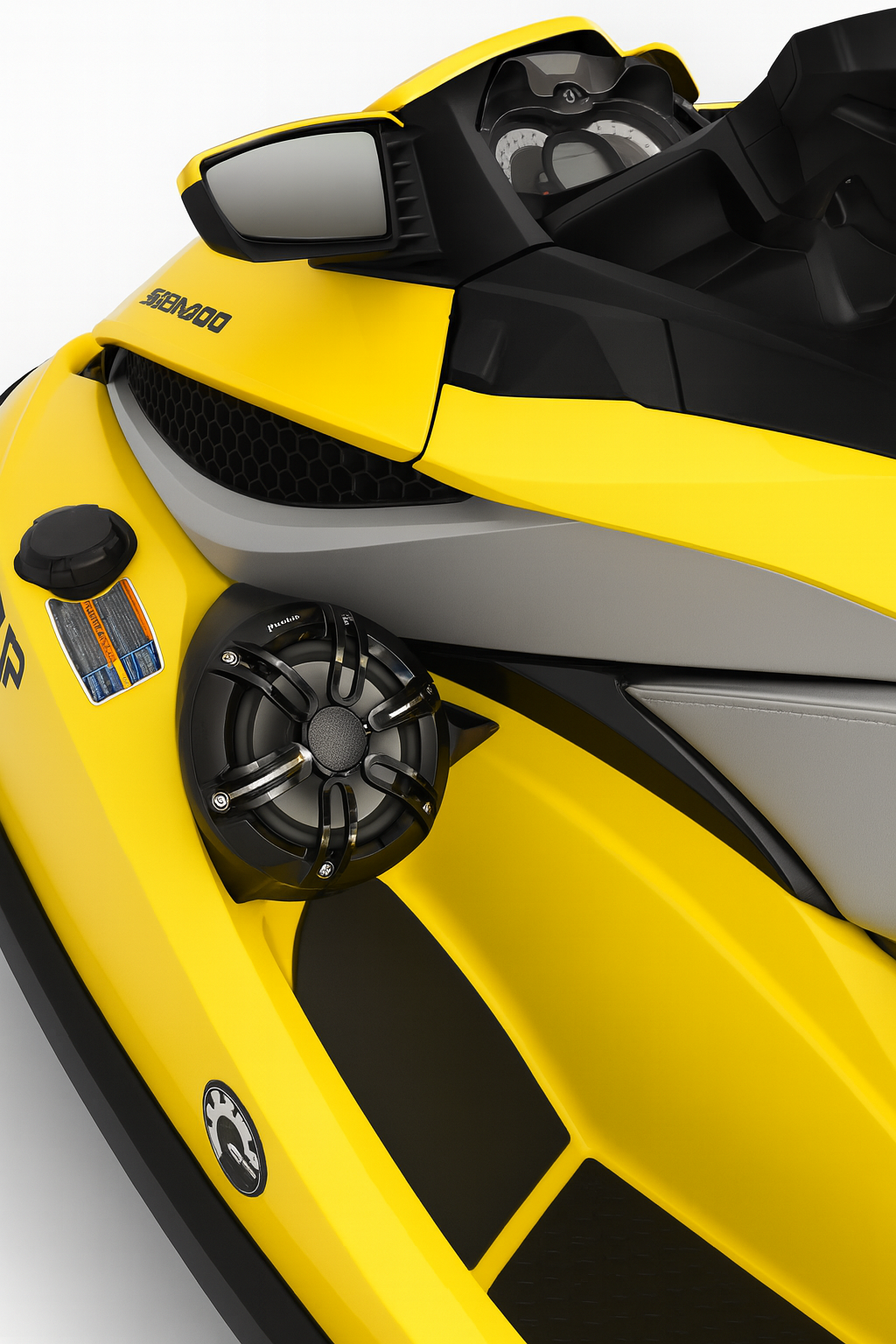 Boîtiers de haut-parleurs et de systèmes audio 6,5" pour Sea-Doo RXT GTX 2012-2019