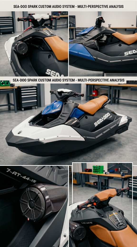 Caissons de haut-parleurs et systèmes audio Sea-Doo SPARK 6,5"