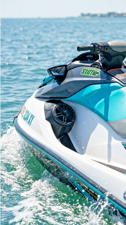 Sea doo GTI RXP 2021-2026 Speaker Enclosures / pods Audio Systems 6.5"
