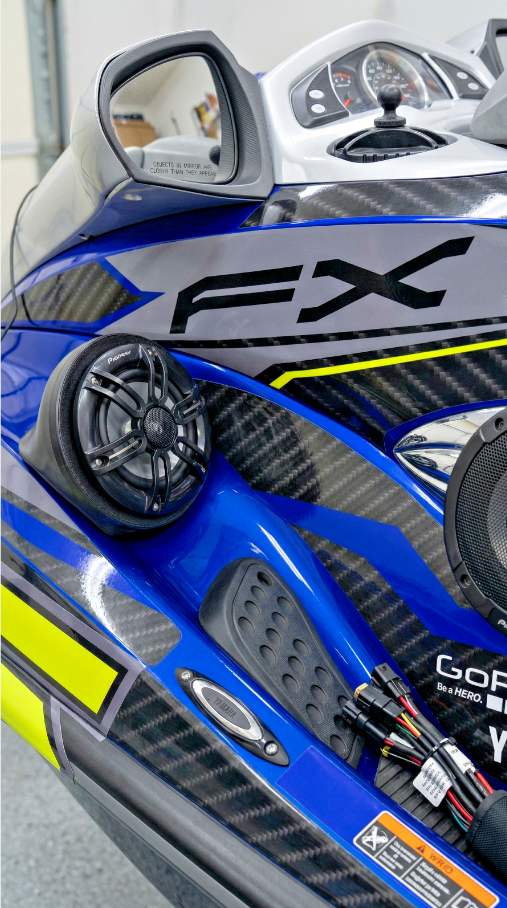 Boîtiers pour haut-parleurs et systèmes audio Yamaha FX 2005-2008