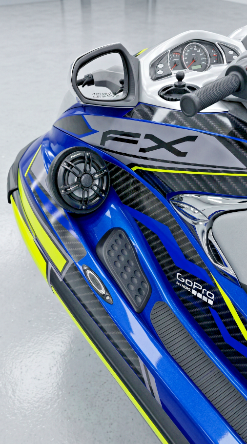 Boîtiers pour haut-parleurs et systèmes audio Yamaha FX 2005-2008