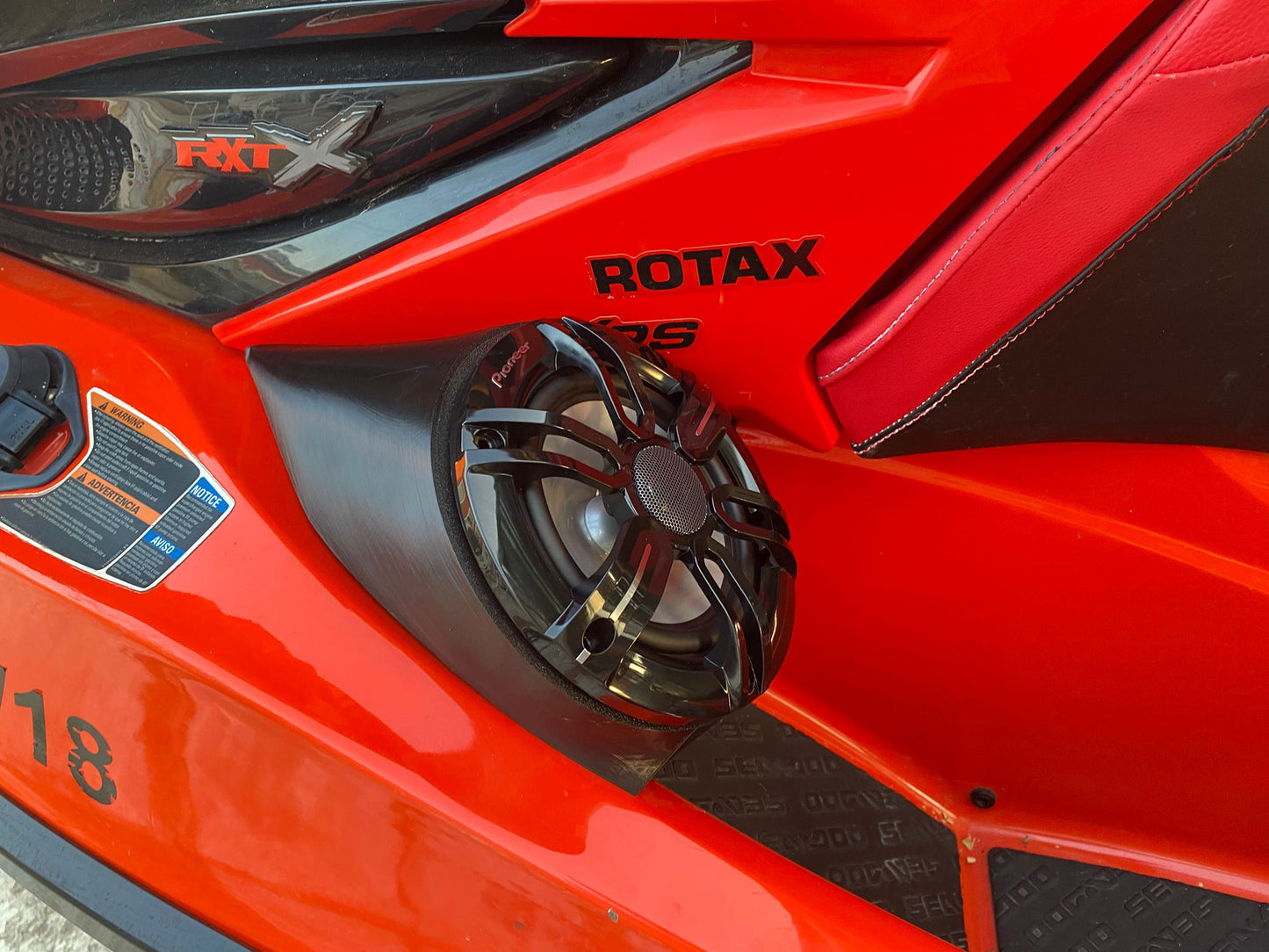 Boîtiers de haut-parleurs et de systèmes audio 6,5" pour Sea-Doo RXT GTX 2012-2019