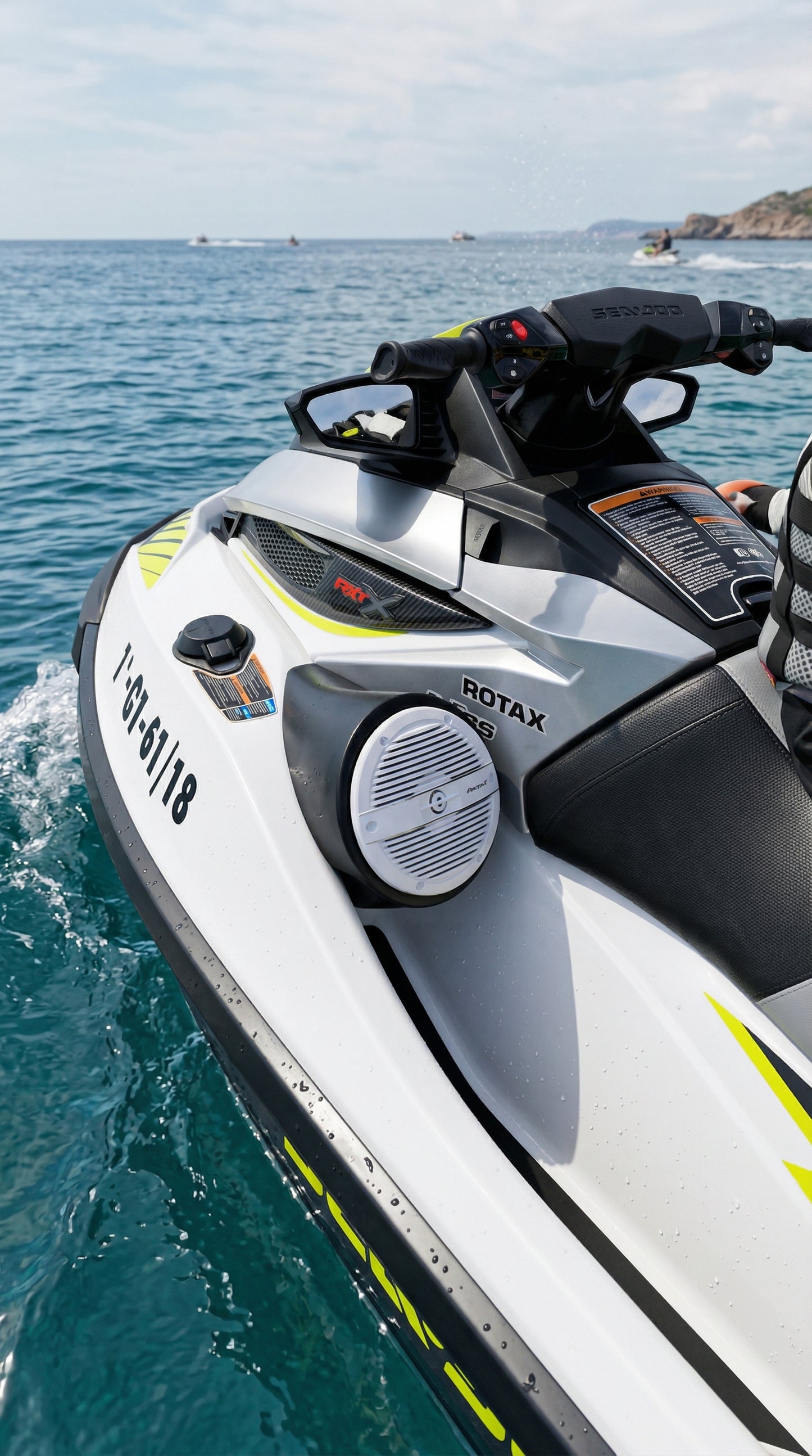 Sea Doo RXT GTX 2012-2019 Speaker Enclosures / pods Audio Systems 6.5"