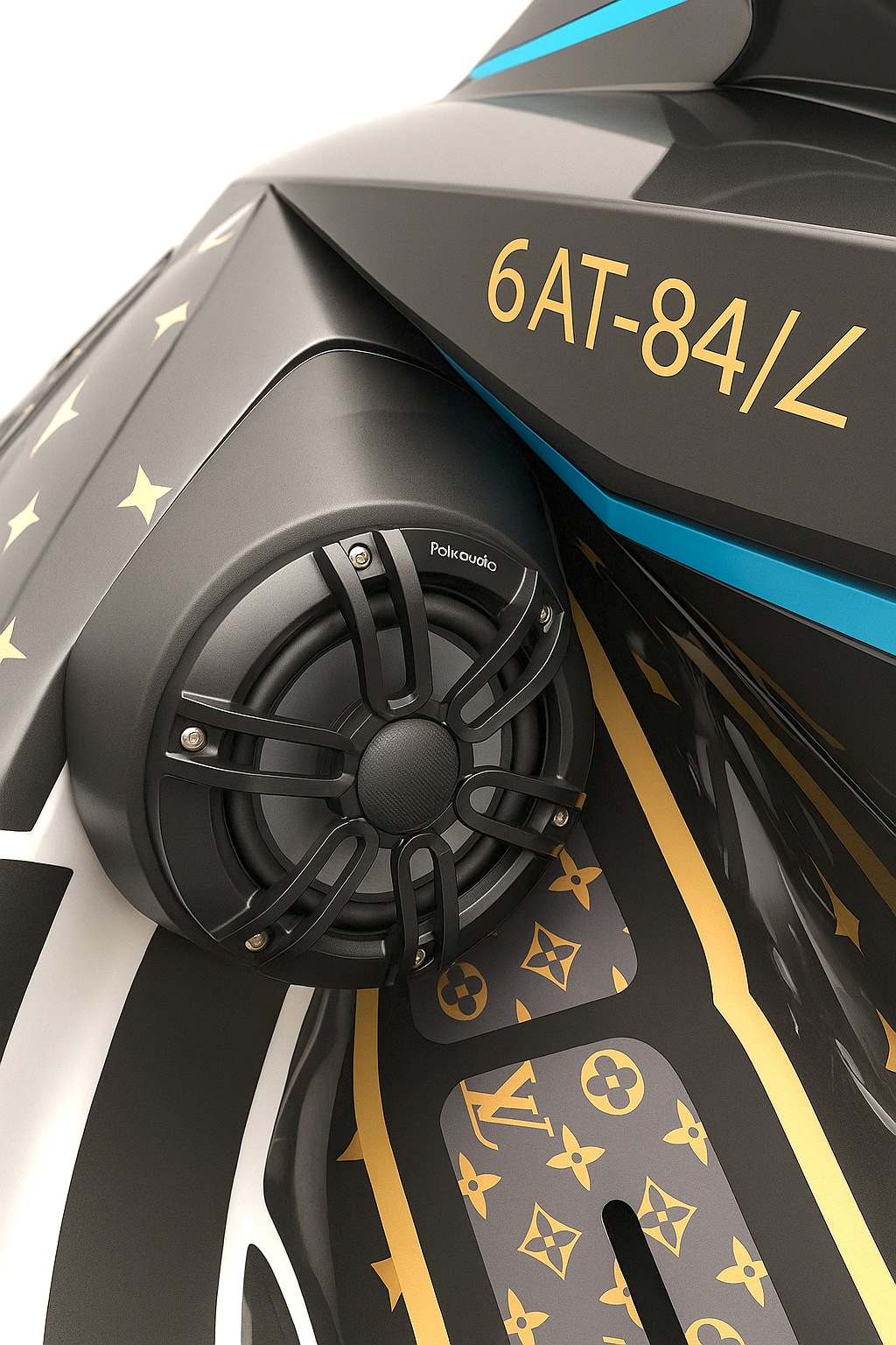 Caissons de haut-parleurs et systèmes audio 6,5" pour Sea-Doo GTI RXP 2021-2026