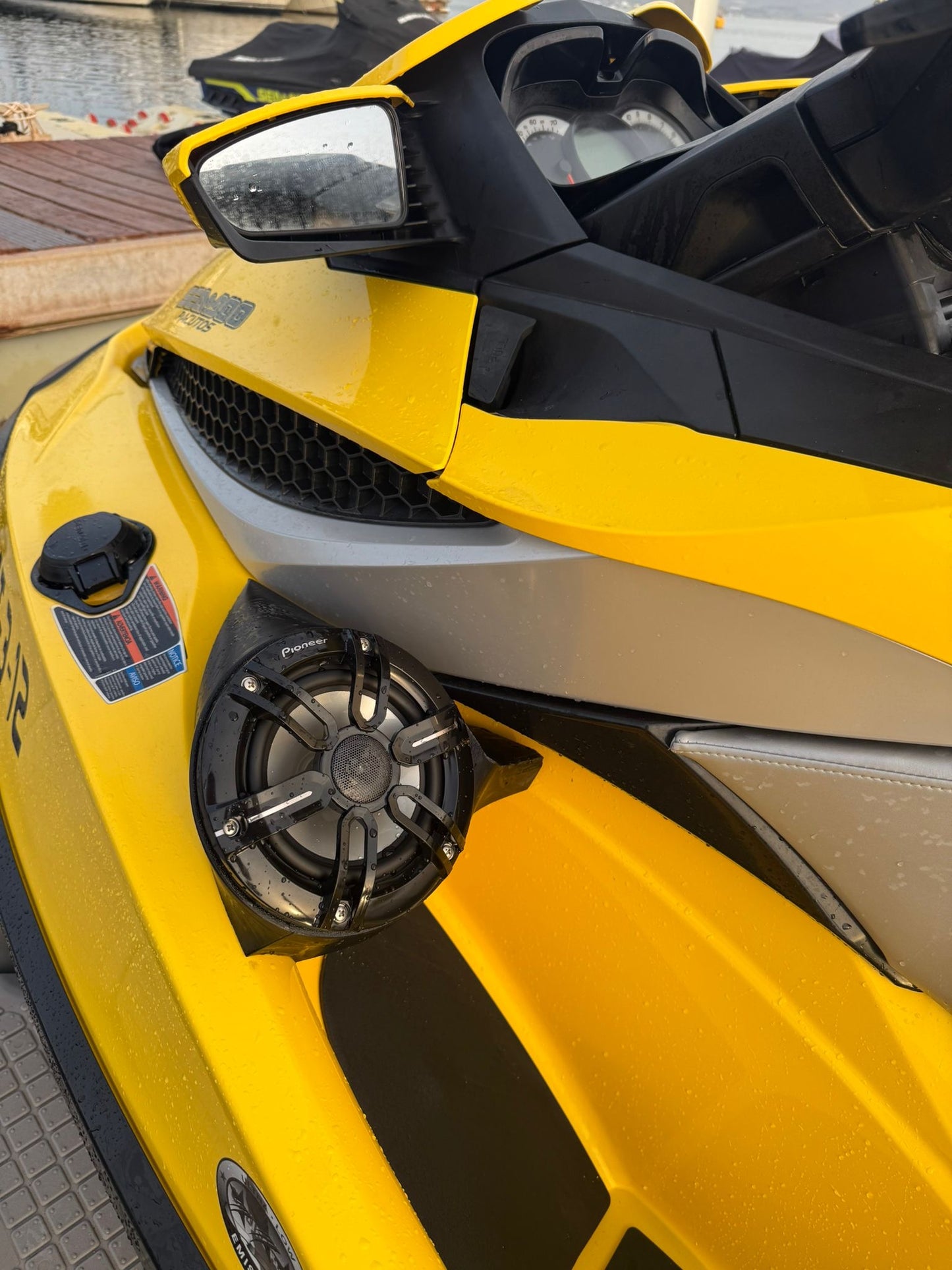 Boîtiers de haut-parleurs et de systèmes audio 6,5" pour Sea-Doo RXT GTX 2012-2019